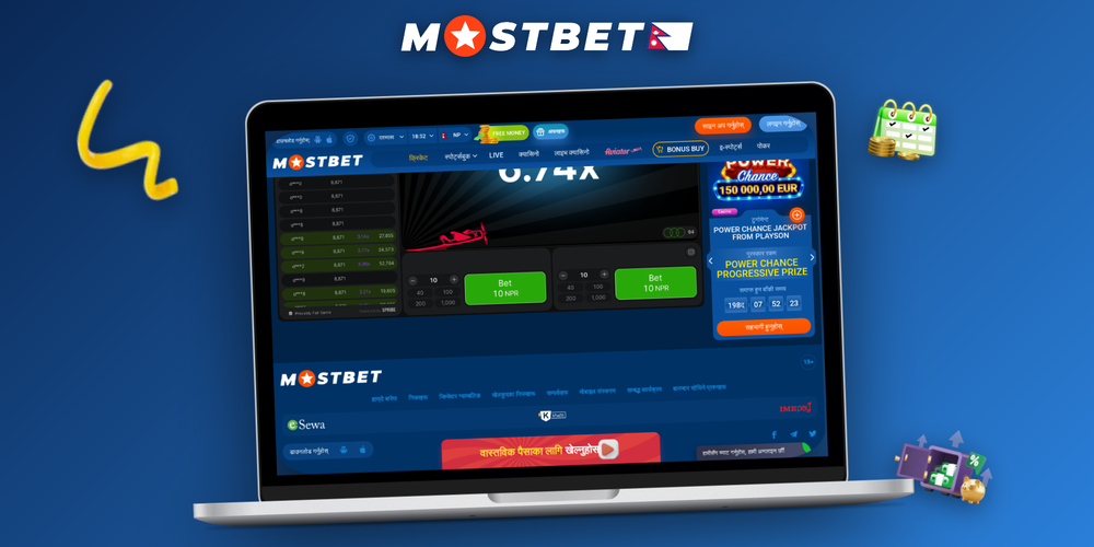 Aviator game on Mostbet desktop showing mid-flight plane and round history chips