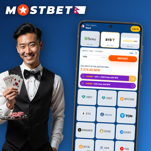 How to deposit money in Mostbet Nepal using eSewa, Khalti and Visa on mobile
