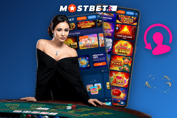 Mostbet live casino Evolution studio dealer shuffling cards at a green baize blackjack table