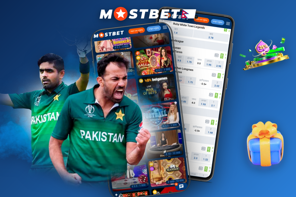 Mostbet app APK download progress on an Android phone for Nepal players