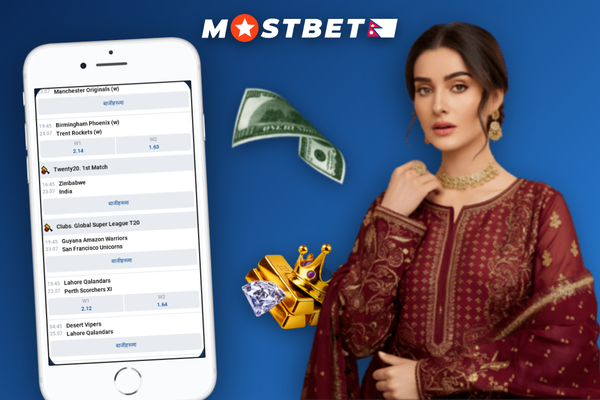 Mostbet live betting odds updating during a cricket match on a tablet screen
