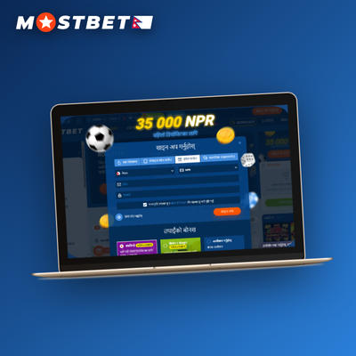Mostbet account sign-up using Google or Telegram social login options