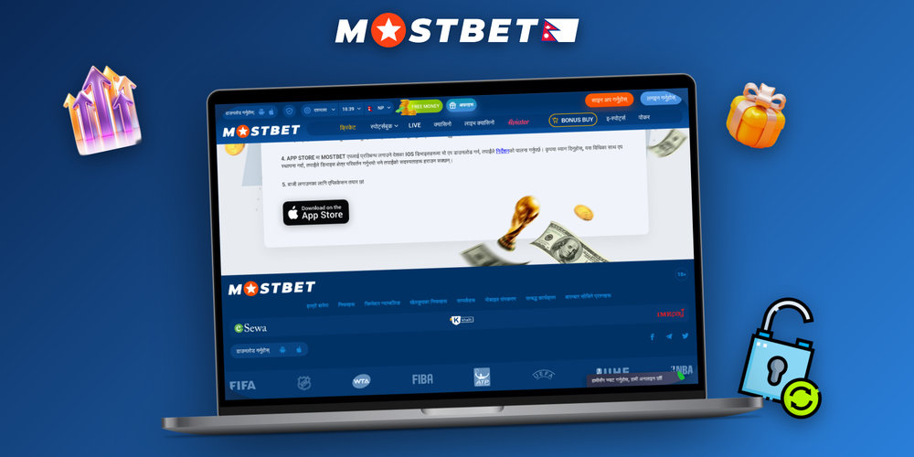 Mostbet for Windows and macOS laptops displaying sportsbook and live casino together